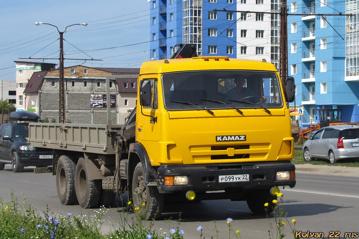 Алтайский край, № Р 099 УК 22 — КамАЗ-5320