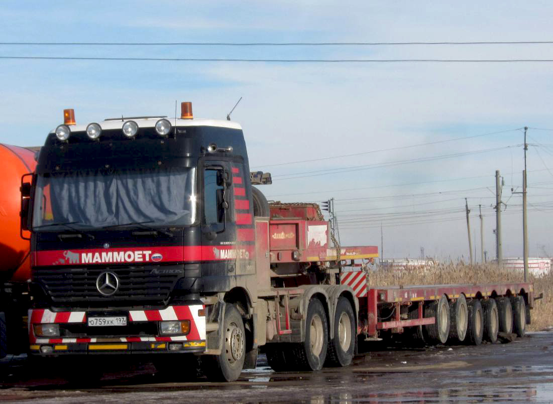 Москва, № О 759 ХК 197 — Mercedes-Benz Actros ('1997)