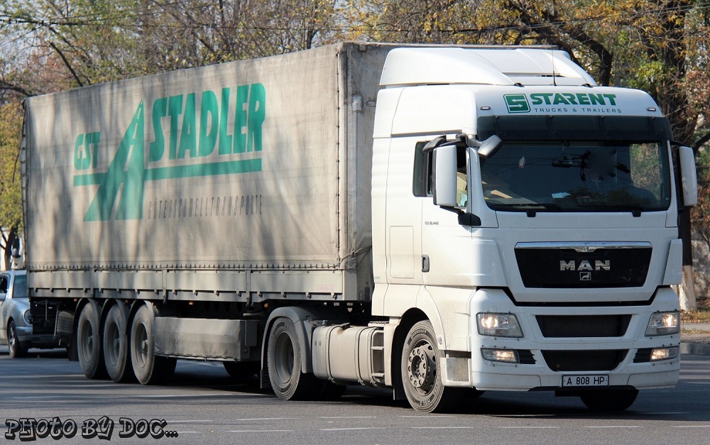 Алматы, № A 808 HP — MAN TGX ('2007) 18.440