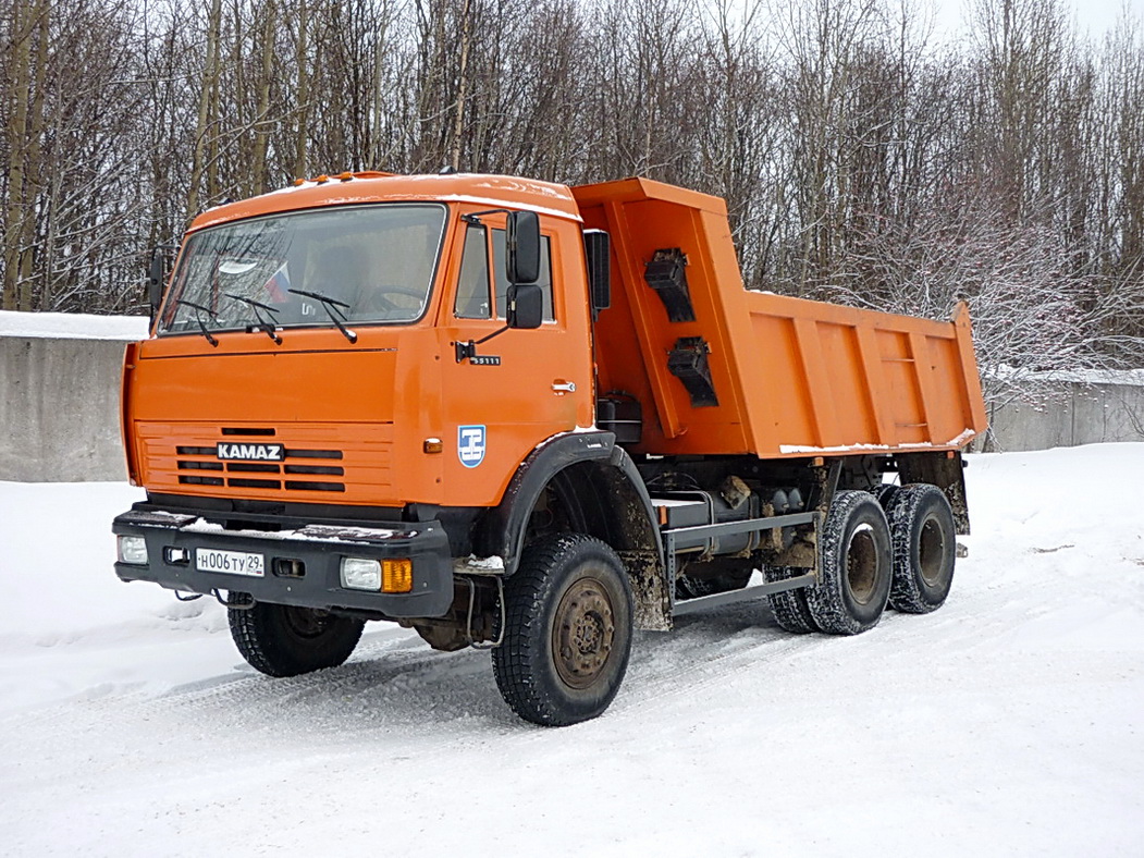 Архангельская область, № Н 006 ТУ 29 — КамАЗ-65111 [651110]