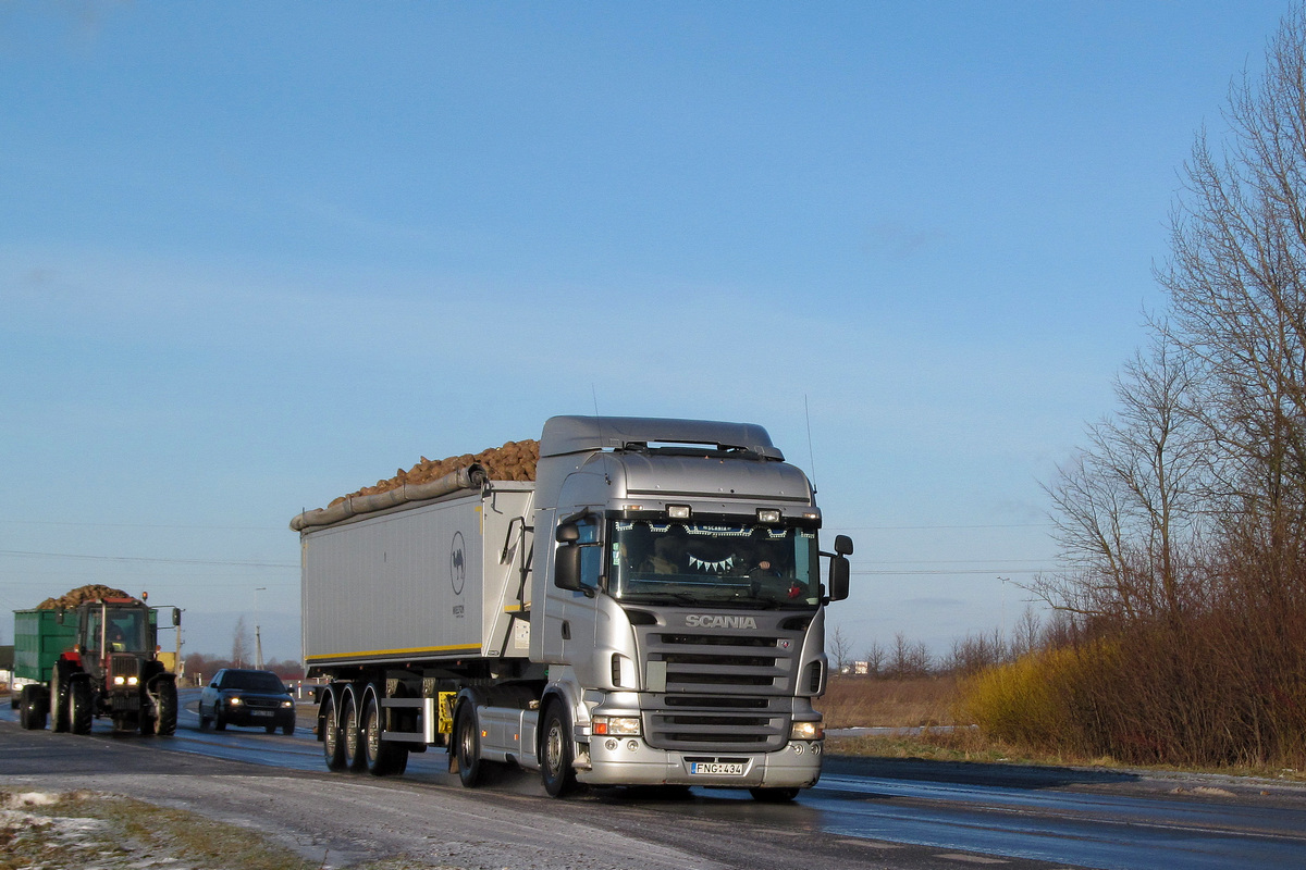 Литва, № FNG 434 — Scania ('2004, общая модель)