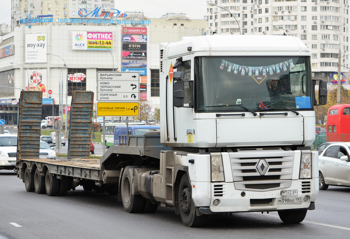 Москва, № М 398 ВЕ 197 — Renault Magnum E-Tech ('2001)