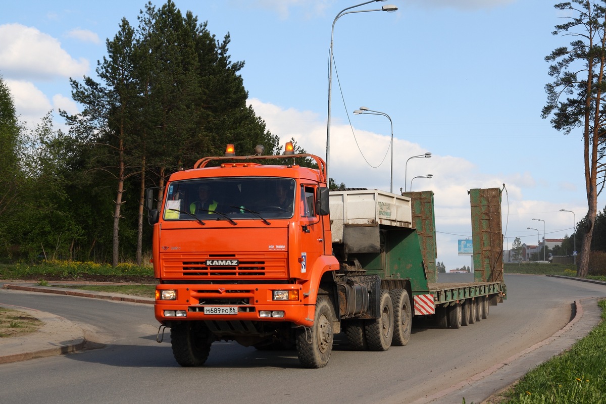 Ханты-Мансийский автоном.округ, № М 689 РО 86 — КамАЗ-65225 [652250]