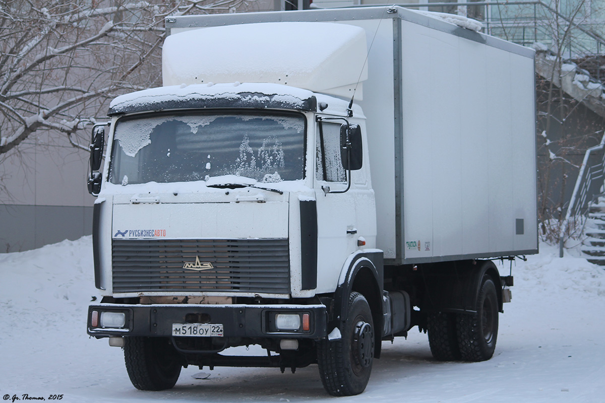 Алтайский край, № М 518 ОУ 22 — МАЗ-533605