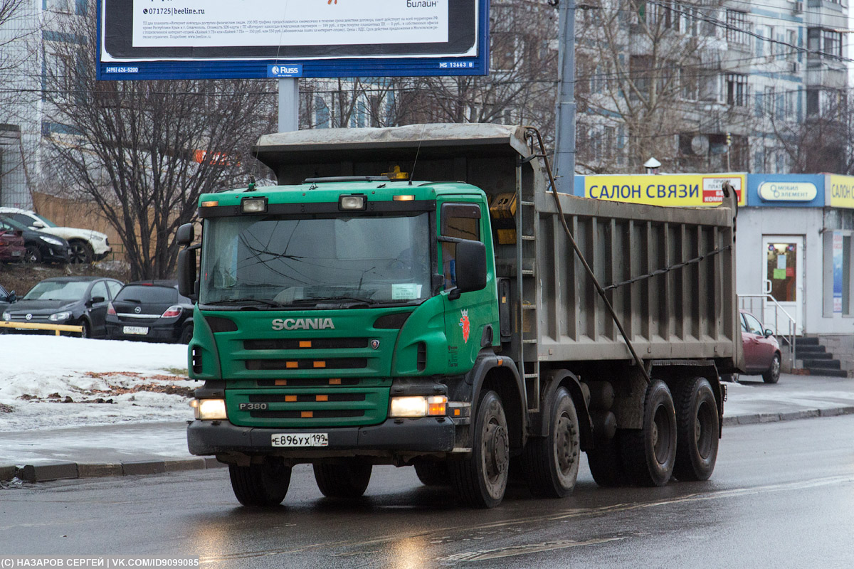 Москва, № Е 896 УХ 199 — Scania ('2004) P380