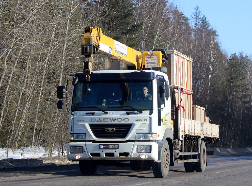 Рязанская область, № В 300 РТ 62 — Daewoo Novus Рязанская область, № В 300 РТ 62 — Daewoo Novus
