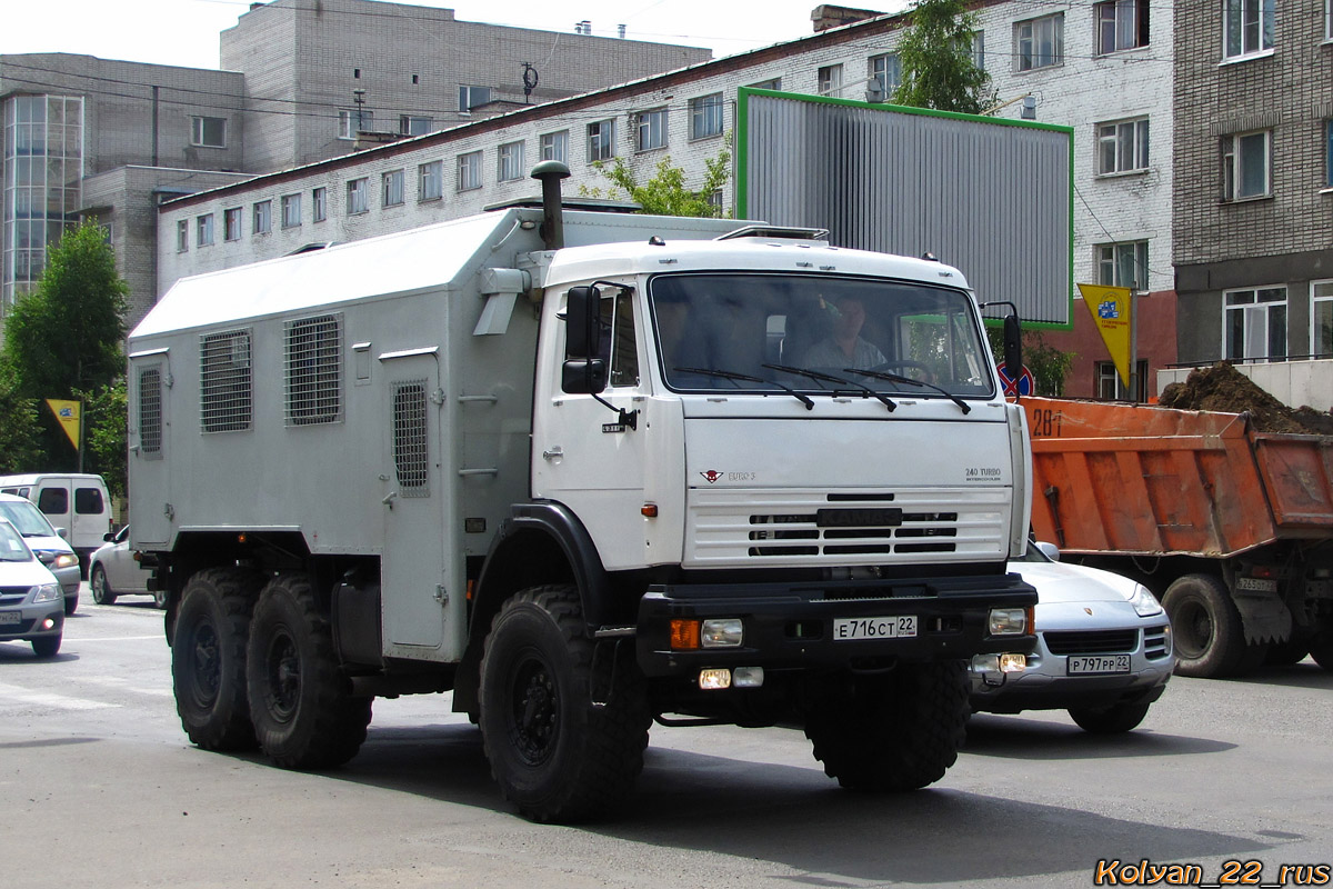 Алтайский край, № Е 716 СТ 22 — КамАЗ-43114-15 [43114R]
