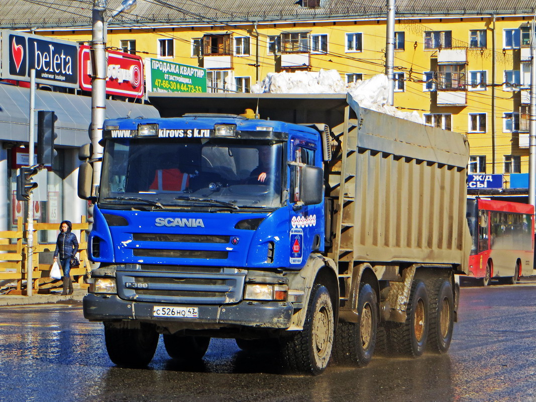 Кировская область, № С 526 НО 43 — Scania ('2004) P380