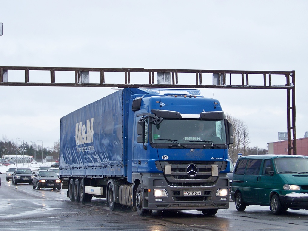 Минск, № АМ 9184-7 — Mercedes-Benz Actros ('2009) 1841