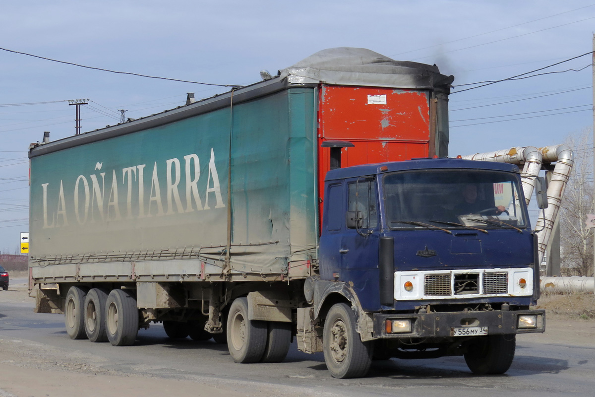 Волгоградская область, № У 556 МУ 34 — МАЗ-5432 [543200]