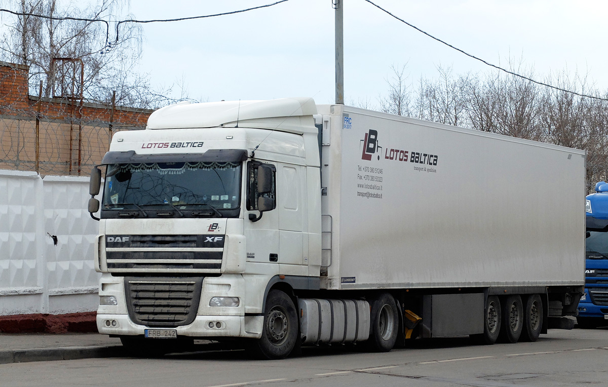 Литва, № FRB 242 — DAF XF105 FT