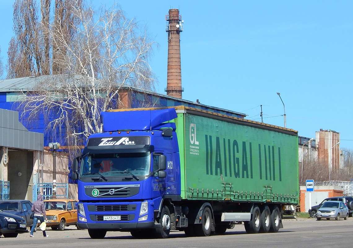 Белгородская область, № A121 — Volvo ('2010) FM.400 [X9P]