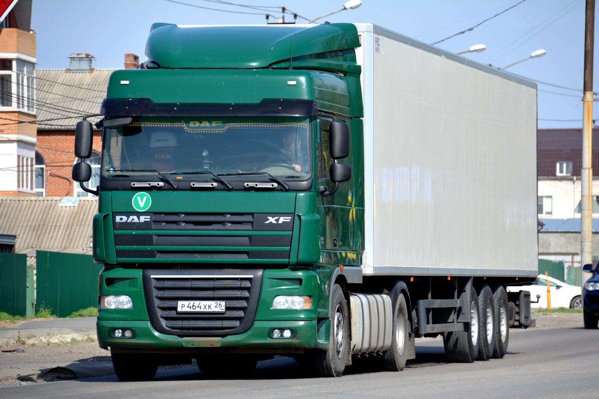Ставропольский край, № Р 464 ХК 26 — DAF XF105 FT