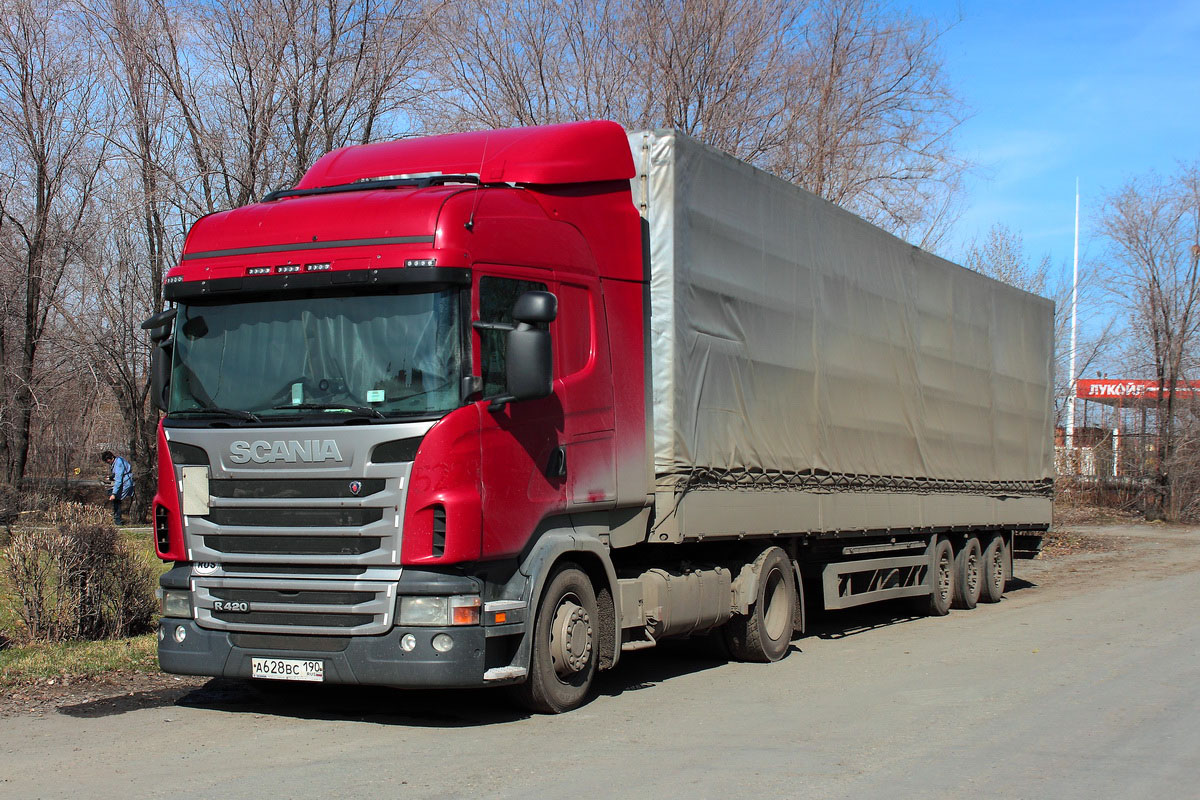 Московская область, № А 628 ВС 190 — Scania ('2009) R420