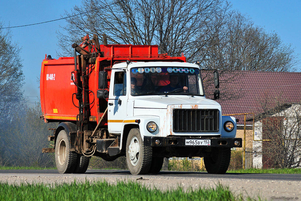 Нижегородская область, № М 965 ВУ 152 — ГАЗ-3309