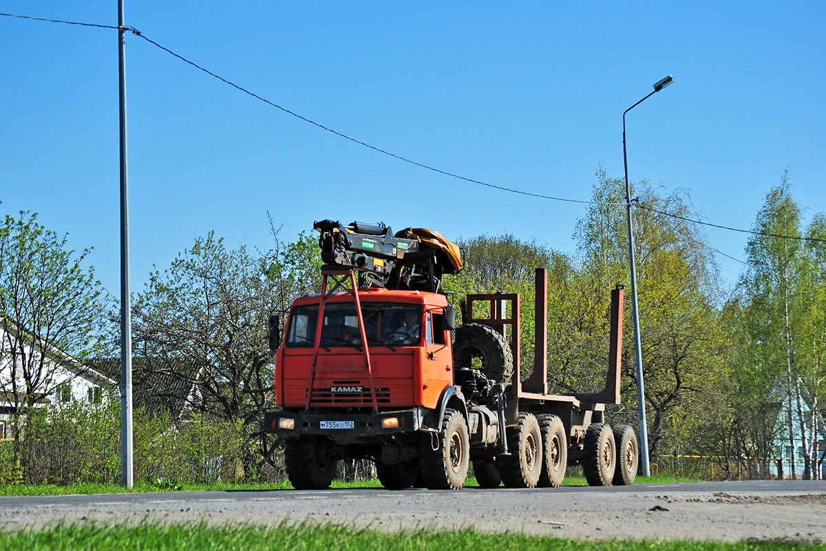 Нижегородская область, № М 755 КО 152 — КамАЗ-43118-13 [43118N]