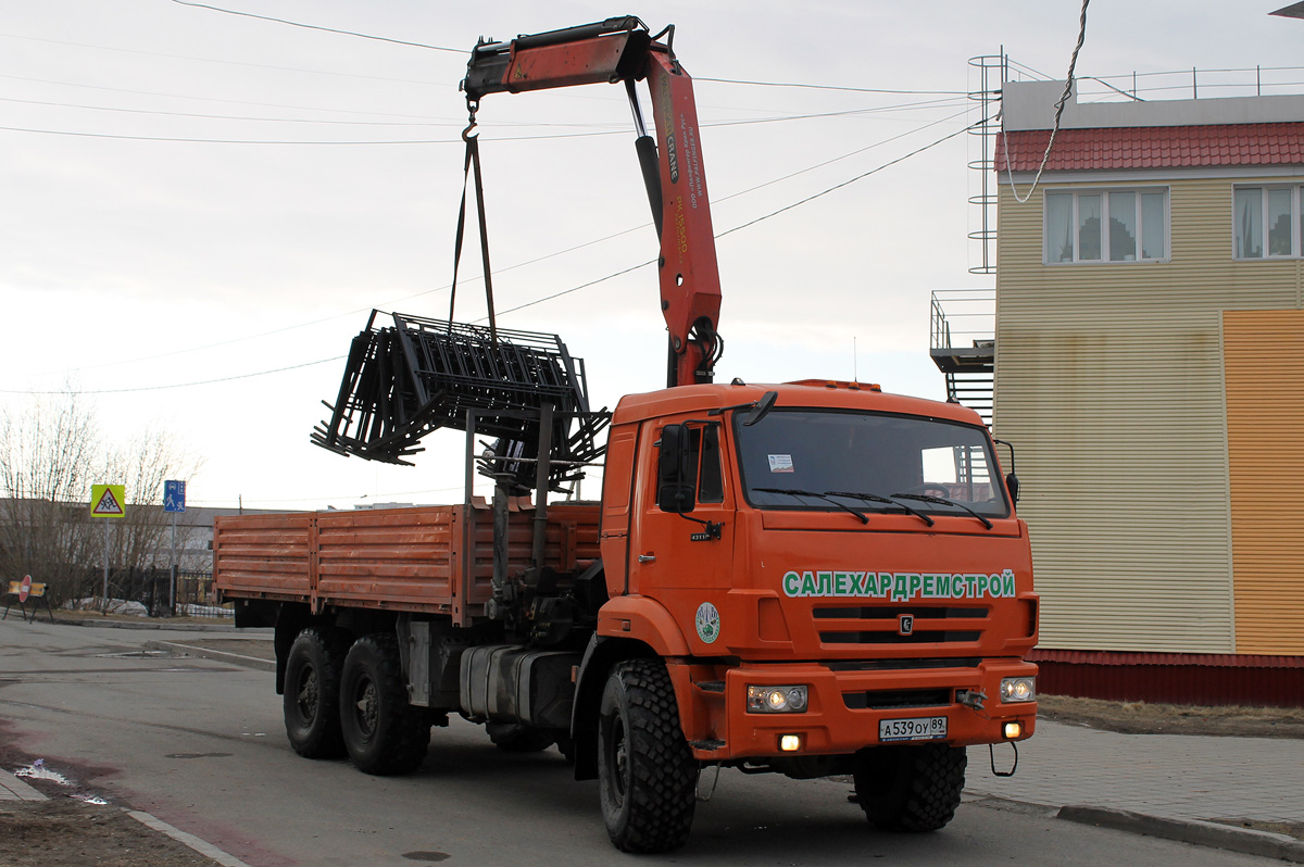 Ямало-Ненецкий автоном.округ, № А 539 ОУ 89 — КамАЗ-43118-24