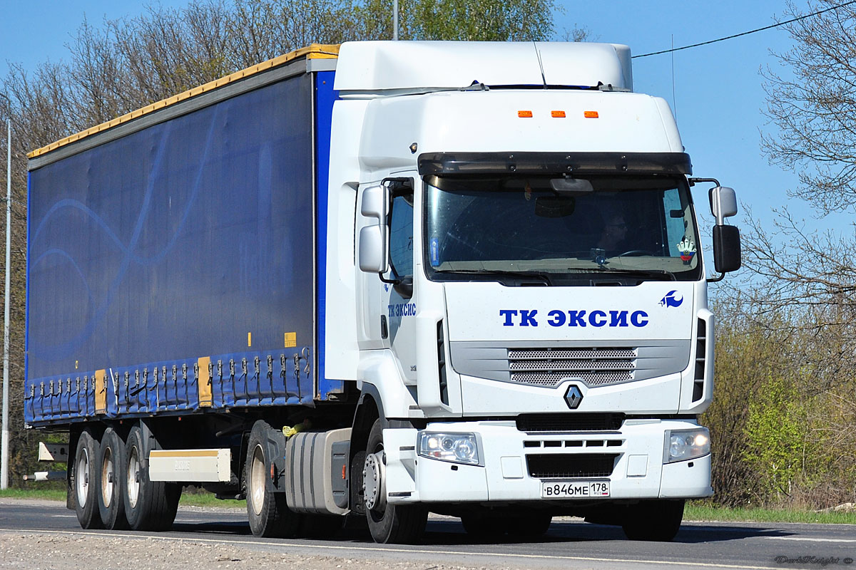 Санкт-Петербург, № В 846 МЕ 178 — Renault Premium ('2006) [X9P]