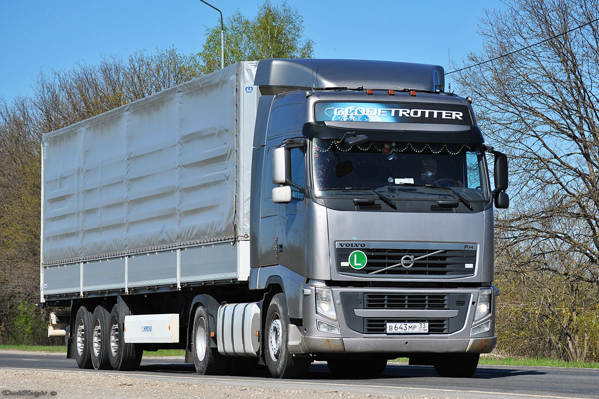 Владимирская область, № В 643 МР 33 — Volvo ('2008) FH.440 [X9P]