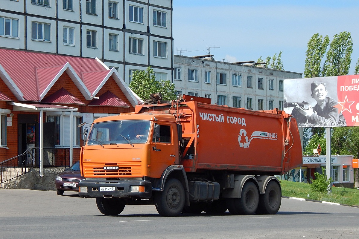 Белгородская область, № М 731 МТ 31 — КамАЗ-65115-62