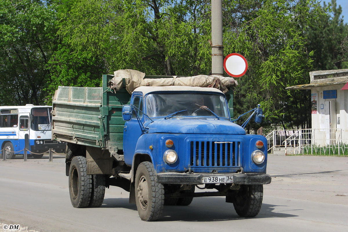 Волгоградская область, № Е 938 НЕ 34 — ГАЗ-53-14, ГАЗ-53-14-01