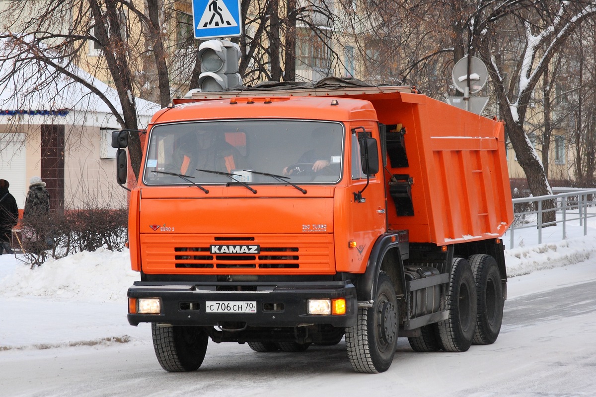 Томская область, № С 706 СН 70 — КамАЗ-65115 [651150]