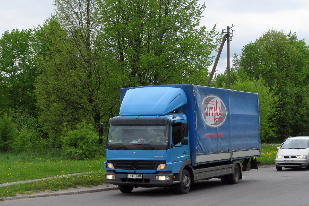 Латвия, № RO-605 — Mercedes-Benz Atego 1018