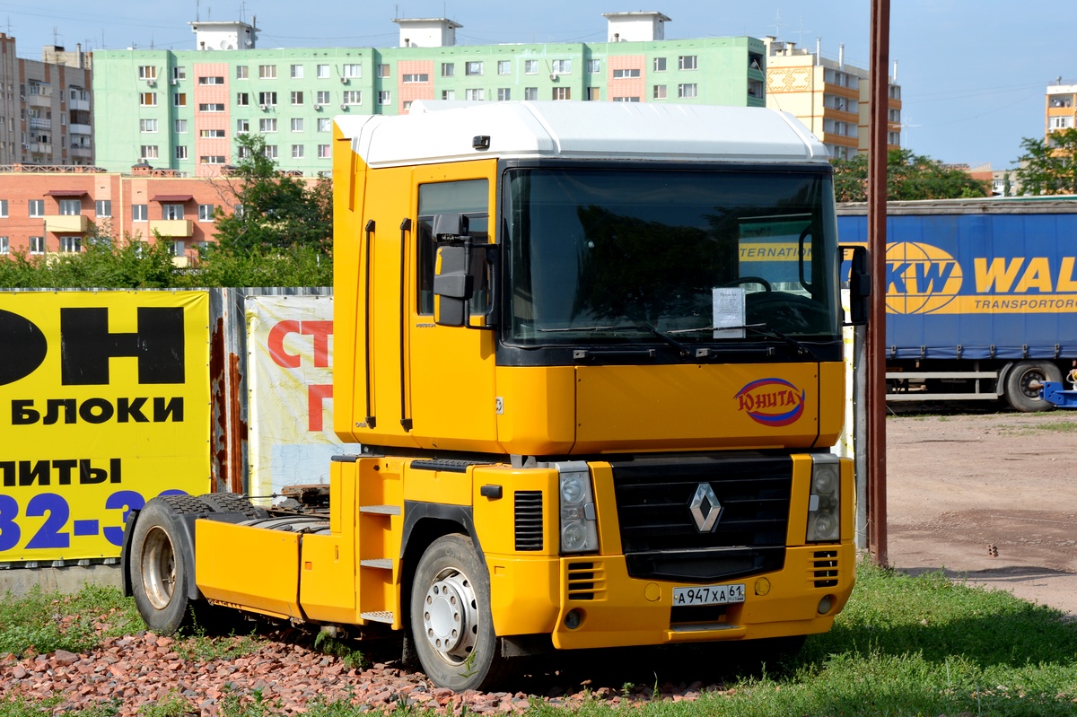 Ростовская область, № А 947 ХА 61 — Renault Magnum E-Tech ('2001)