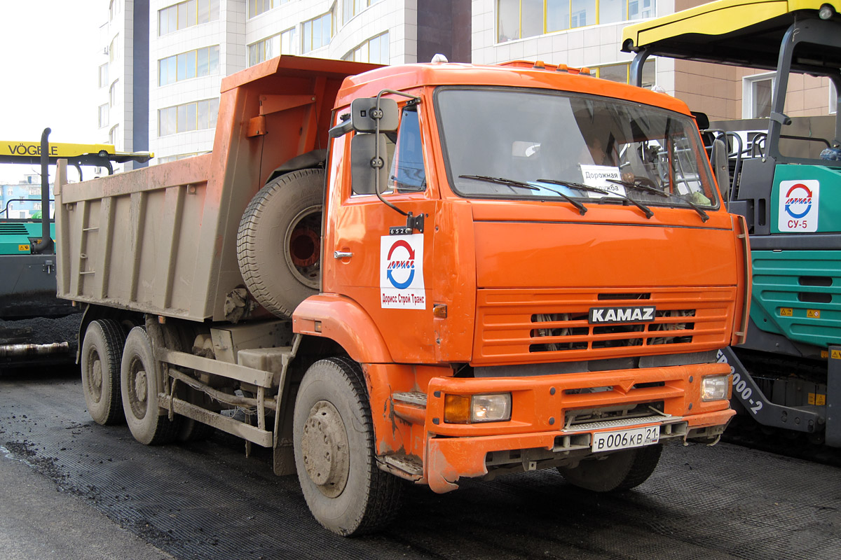 Чувашия, № В 006 КВ 21 — КамАЗ-6520-06 [65200F]