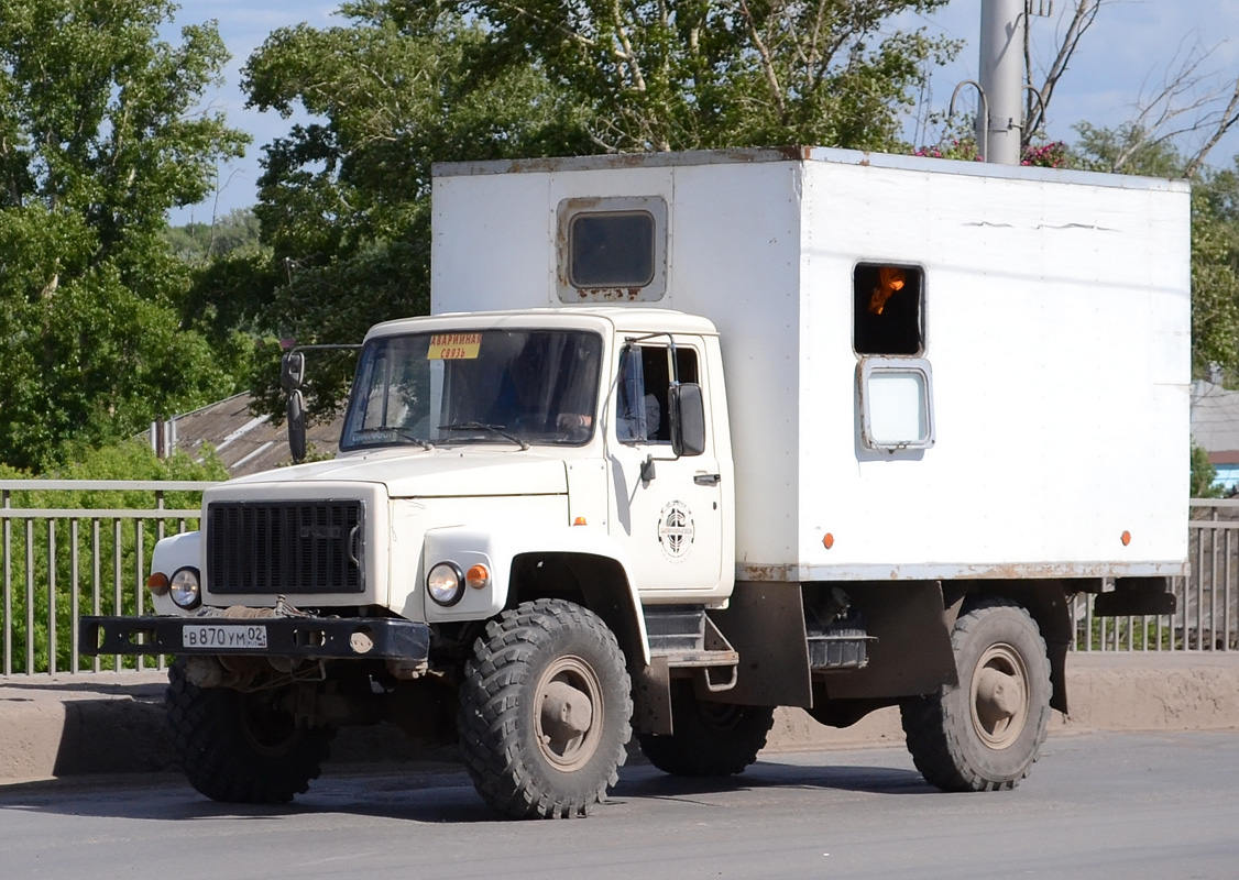 Башкортостан, № В 870 УМ 02 — ГАЗ-3308 «Садко»