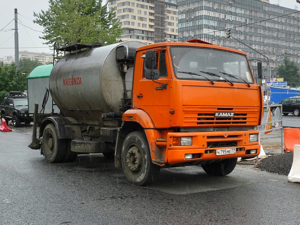 Москва, № Н 795 МЕ 77 — КамАЗ-53605-62