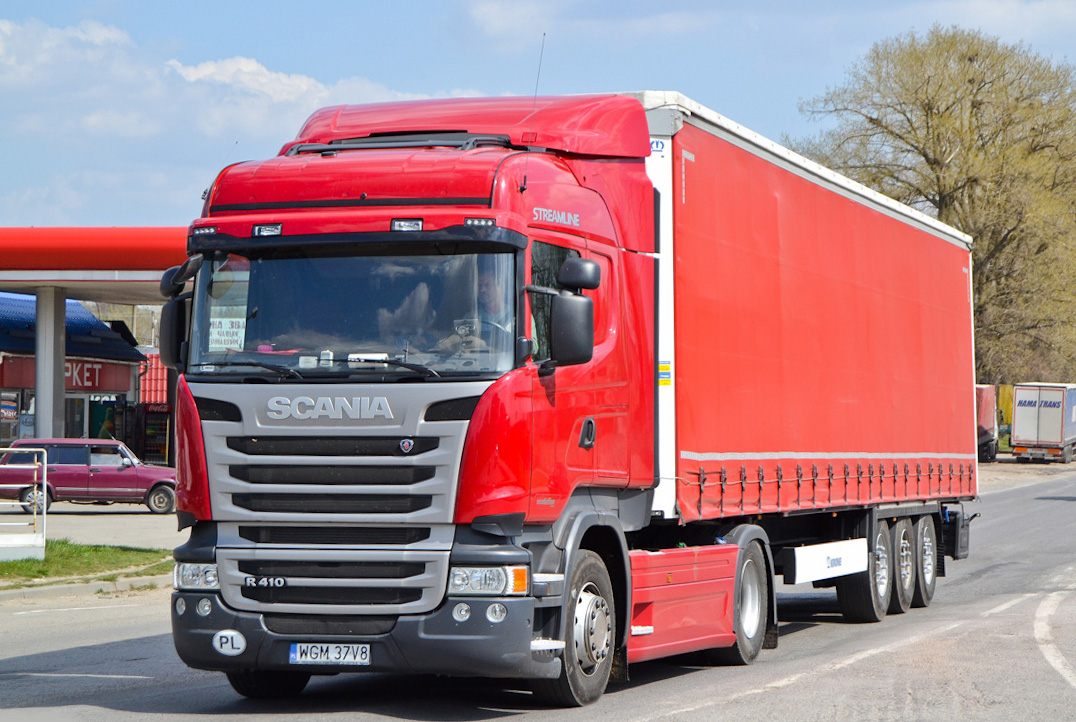 Польша, № WGM 37V8 — Scania ('2013) R410