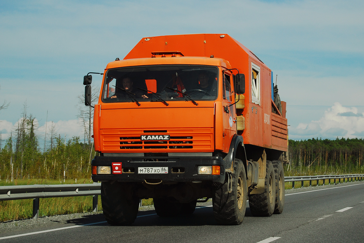 Ханты-Мансийский автоном.округ, № М 787 ХО 86 — КамАЗ-43114-15 [43114R]