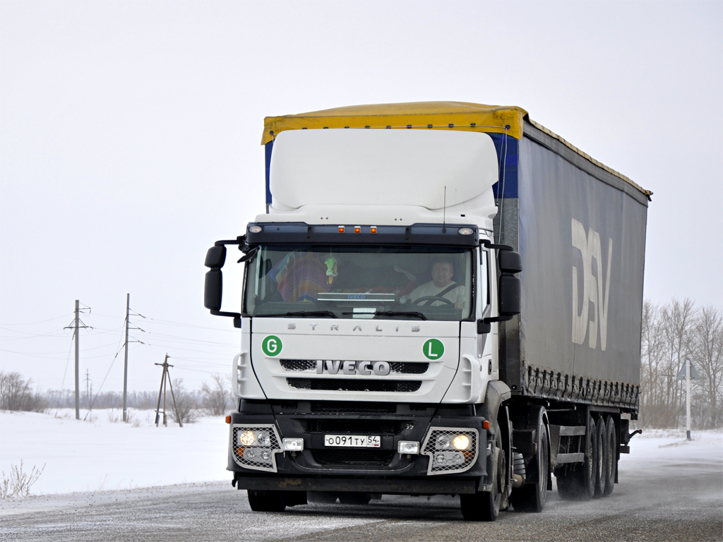 Новосибирская область, № О 091 ТУ 54 — IVECO Stralis ('2007)