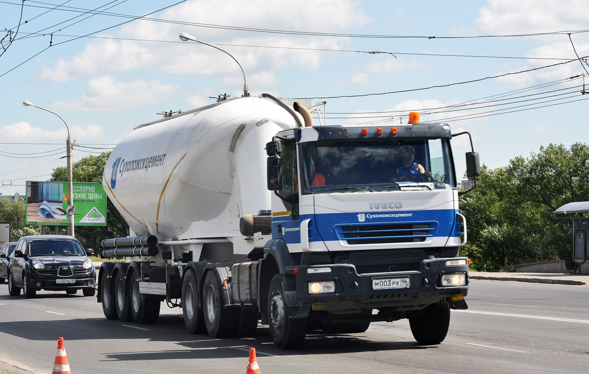 Свердловская область, № М 003 РК 96 — IVECO-AMT Trakker ('2004)