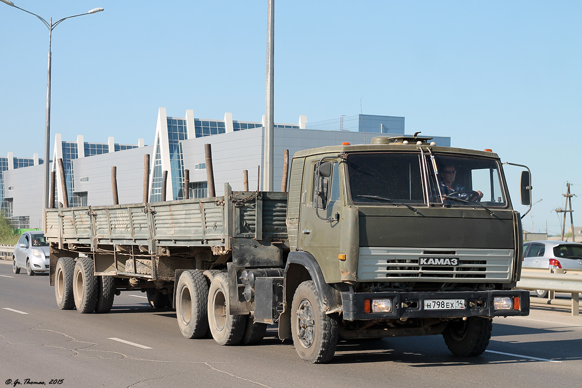 Саха (Якутия), № Н 798 ЕХ 14 — КамАЗ-5410