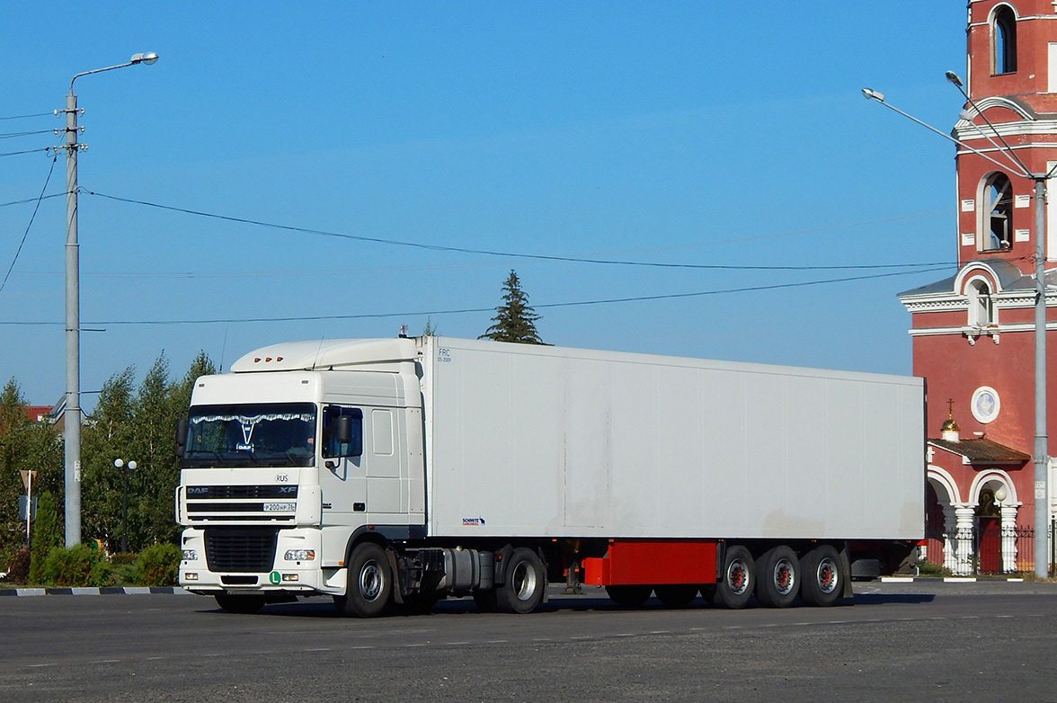 Воронежская область, № Р 200 НР 36 — DAF XF95 FT