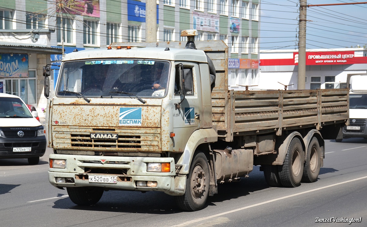 Мордовия, № К 520 ВВ 13 — КамАЗ-65117 [651170]