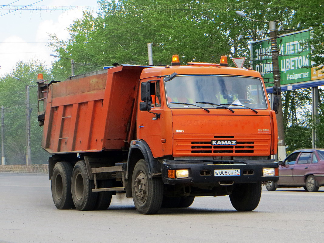 Кировская область, № В 008 ОН 43 — КамАЗ-65115-D3(97)