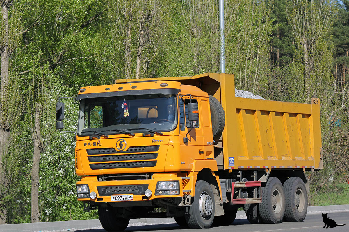 Воронежская область, № Е 097 УН 36 — Shaanxi Shacman F3000 SX325x Воронежская область, № Е 097 УН 36 — Shaanxi Shacman F3000 SX325x