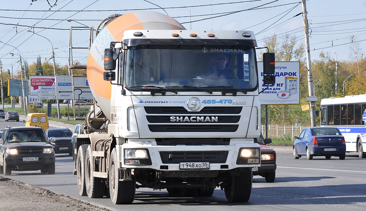 Омская область, № Т 948 АО 55 — Shaanxi Shacman F3000 SX525x
