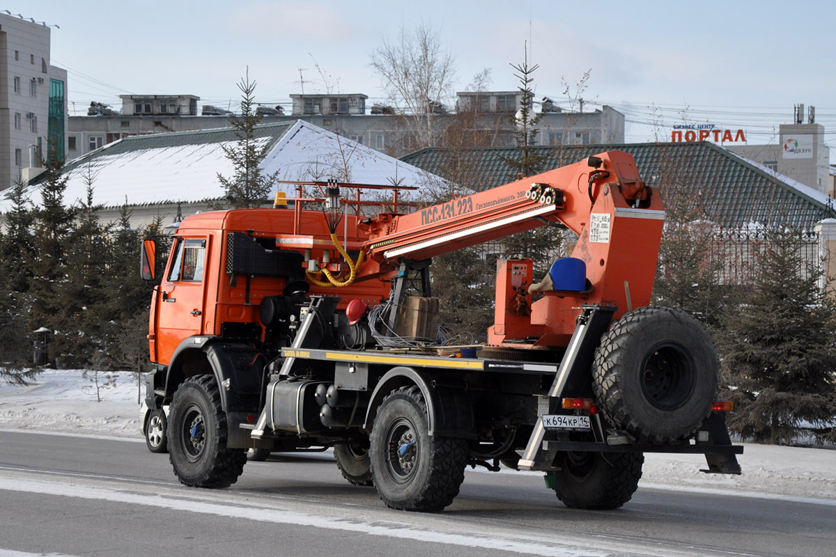 Саха (Якутия), № К 694 КР 14 — КамАЗ-4326-15 [43260R]