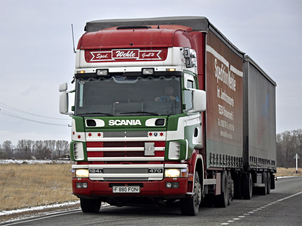 Восточно-Казахстанская область, № F 880 FON — Scania ('1996) R124L