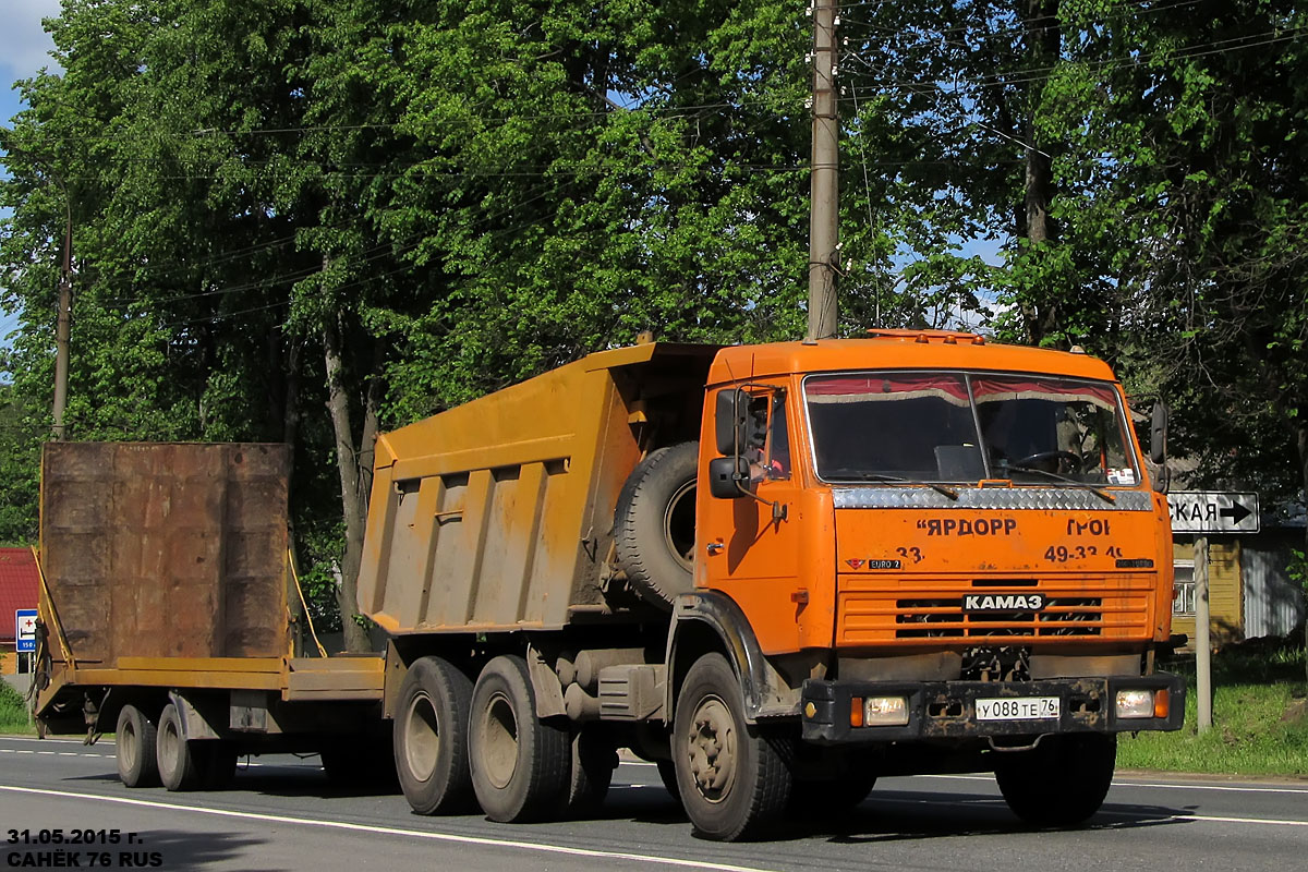 Ярославская область, № У 088 ТЕ 76 — КамАЗ-65115 [651150]