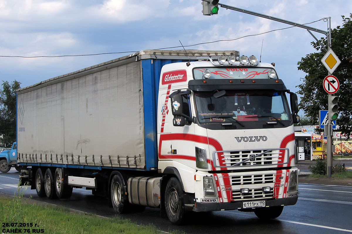 Московская область, № Е 111 РХ 190 — Volvo ('2002) FH12.420