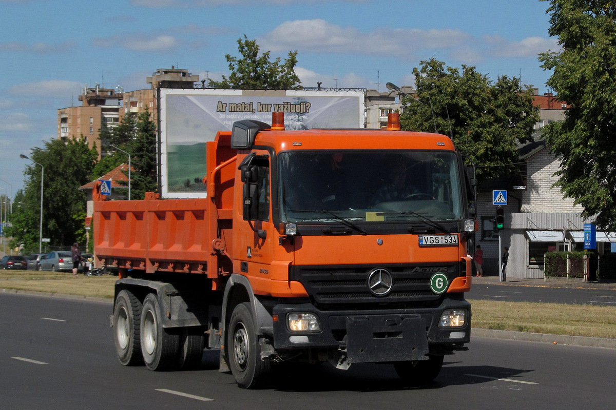 Литва, № VGS 534 — Mercedes-Benz Actros ('2003) 2636