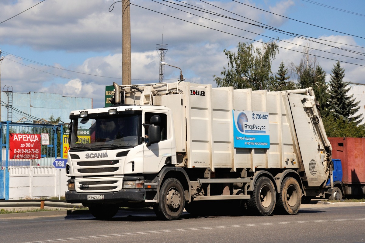 Тульская область, № Р 242 АХ 71 — Scania ('2004) P360