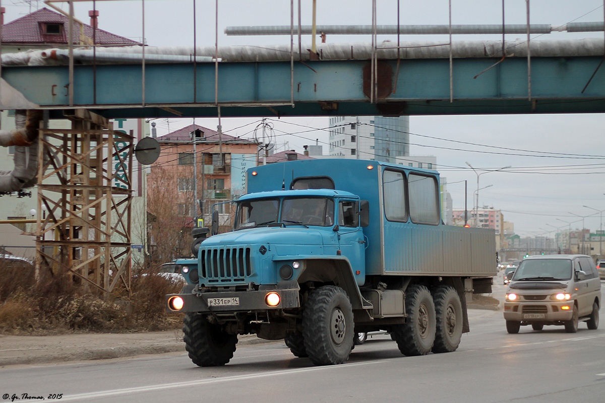 Саха (Якутия), № Р 331 ЕР 14 — Урал-325512