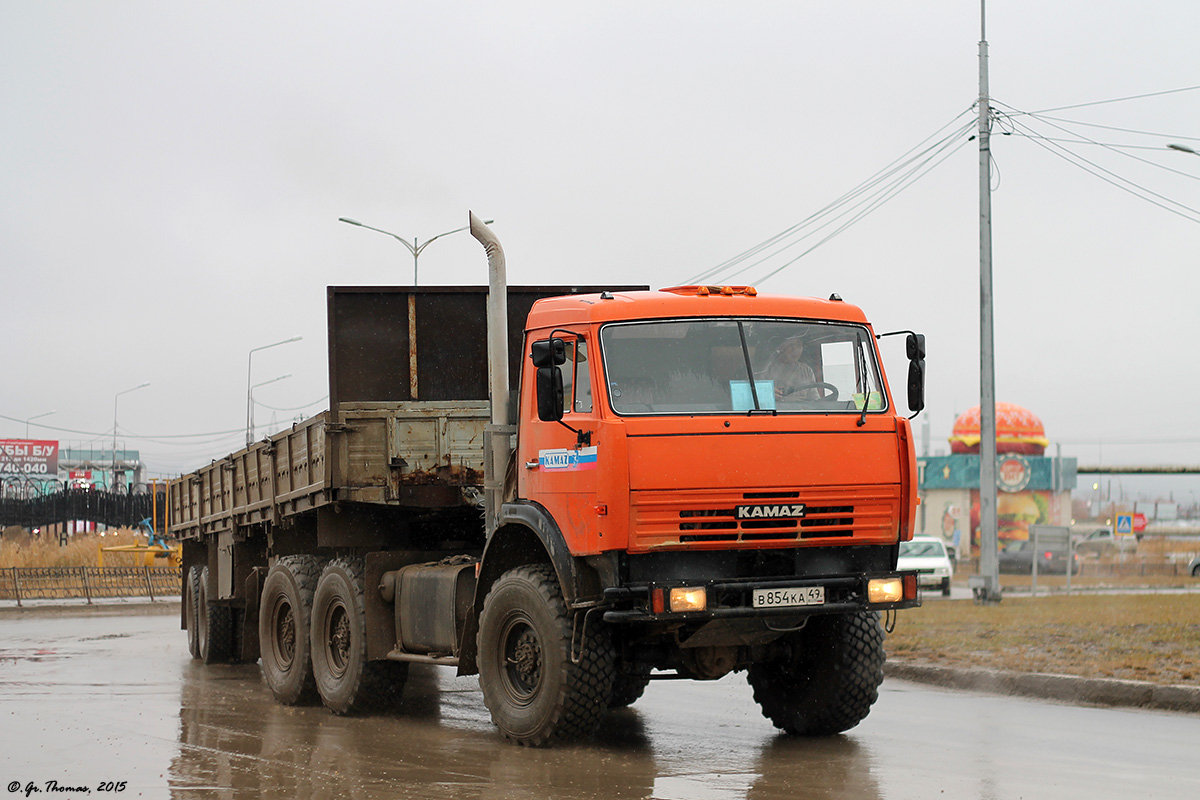 Саха (Якутия), № В 854 КА 49 — КамАЗ-43114-15 [43114R]