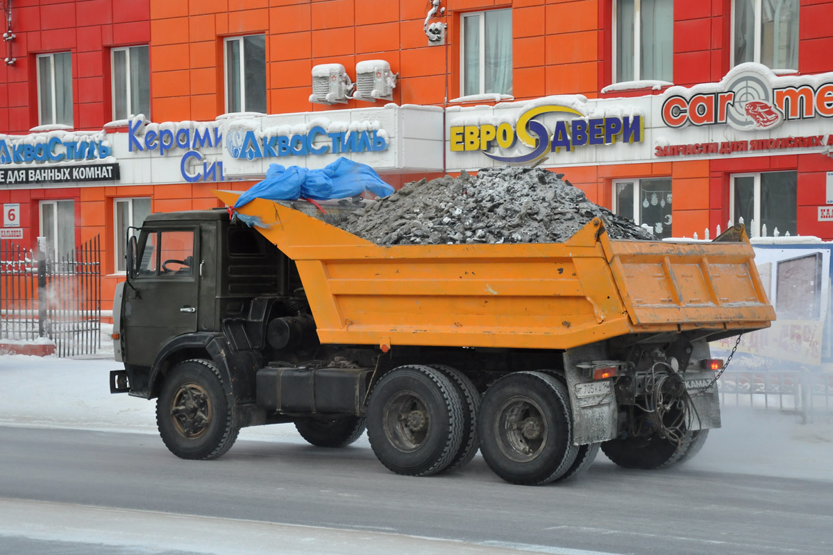Саха (Якутия), № Т 705 КА 14 — КамАЗ-55111 [551110]